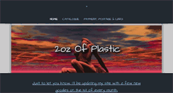 Desktop Screenshot of 2ozofplastic.com