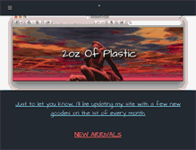 Tablet Screenshot of 2ozofplastic.com